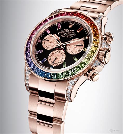 rolex daytona raimbow7|rolex rainbow 116595.